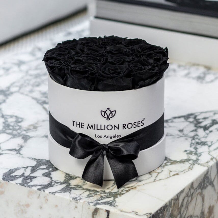 Classic Caja Blanca | Rosas Negras