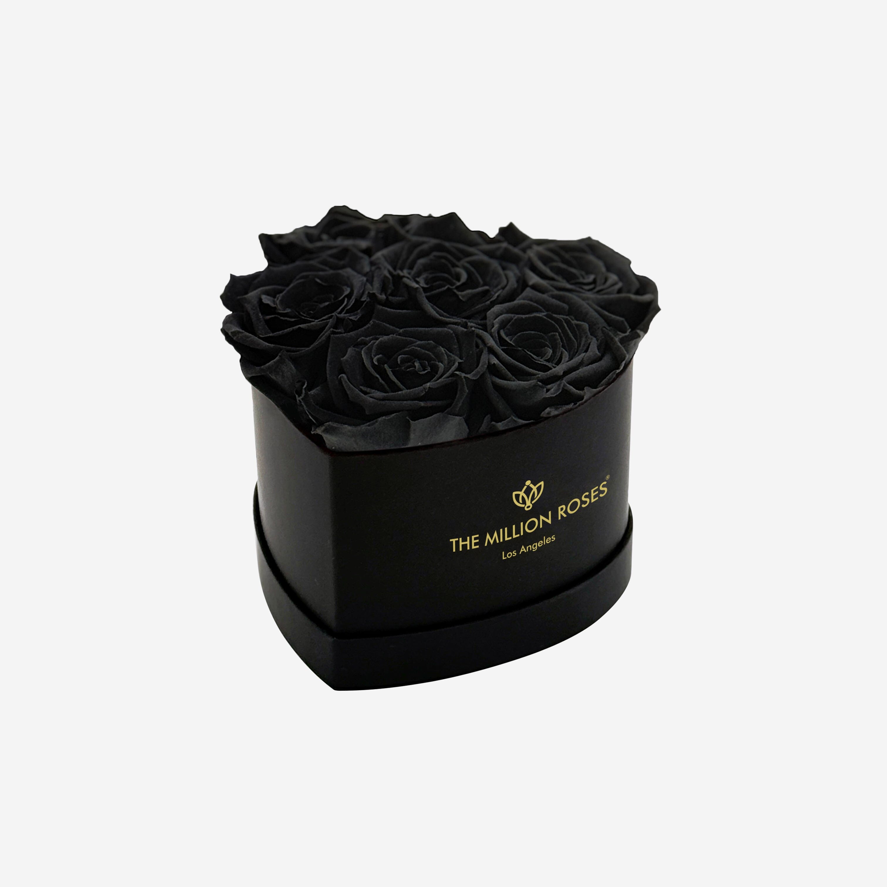 Baby Heart Black Box | Black Roses