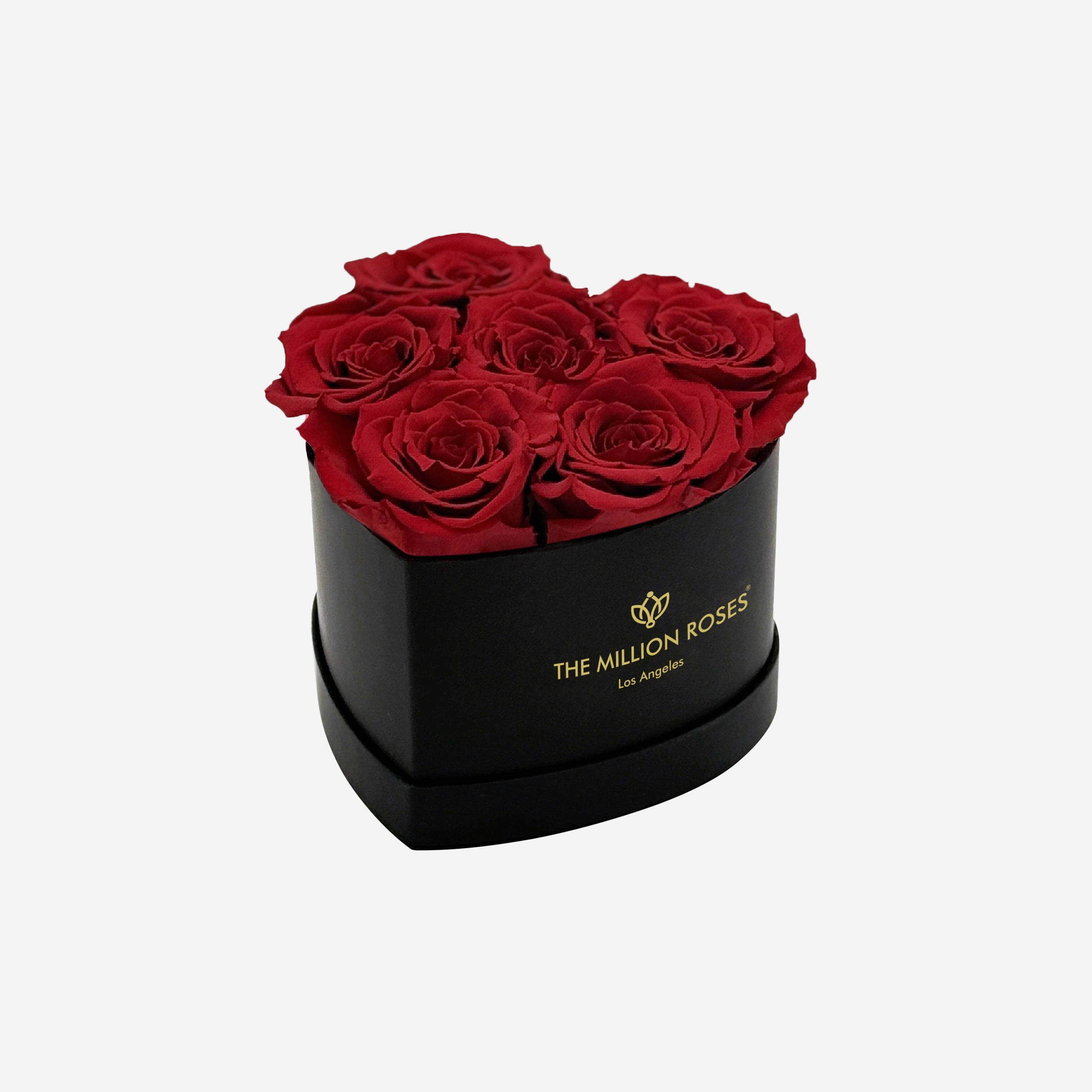 Baby Heart Black Box | Red Roses