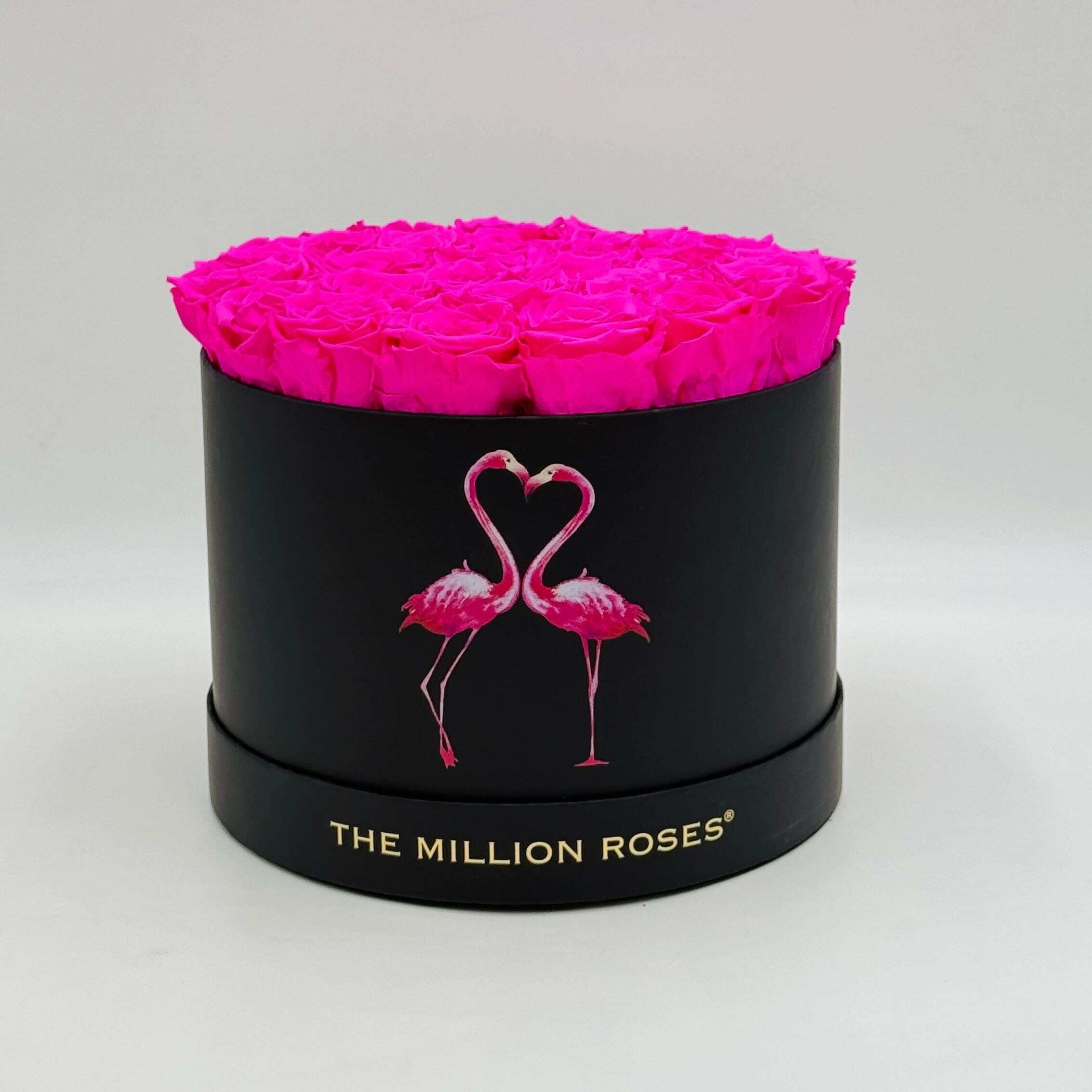 Supreme Black Box | Flamingo Edition | Neon Pink Roses