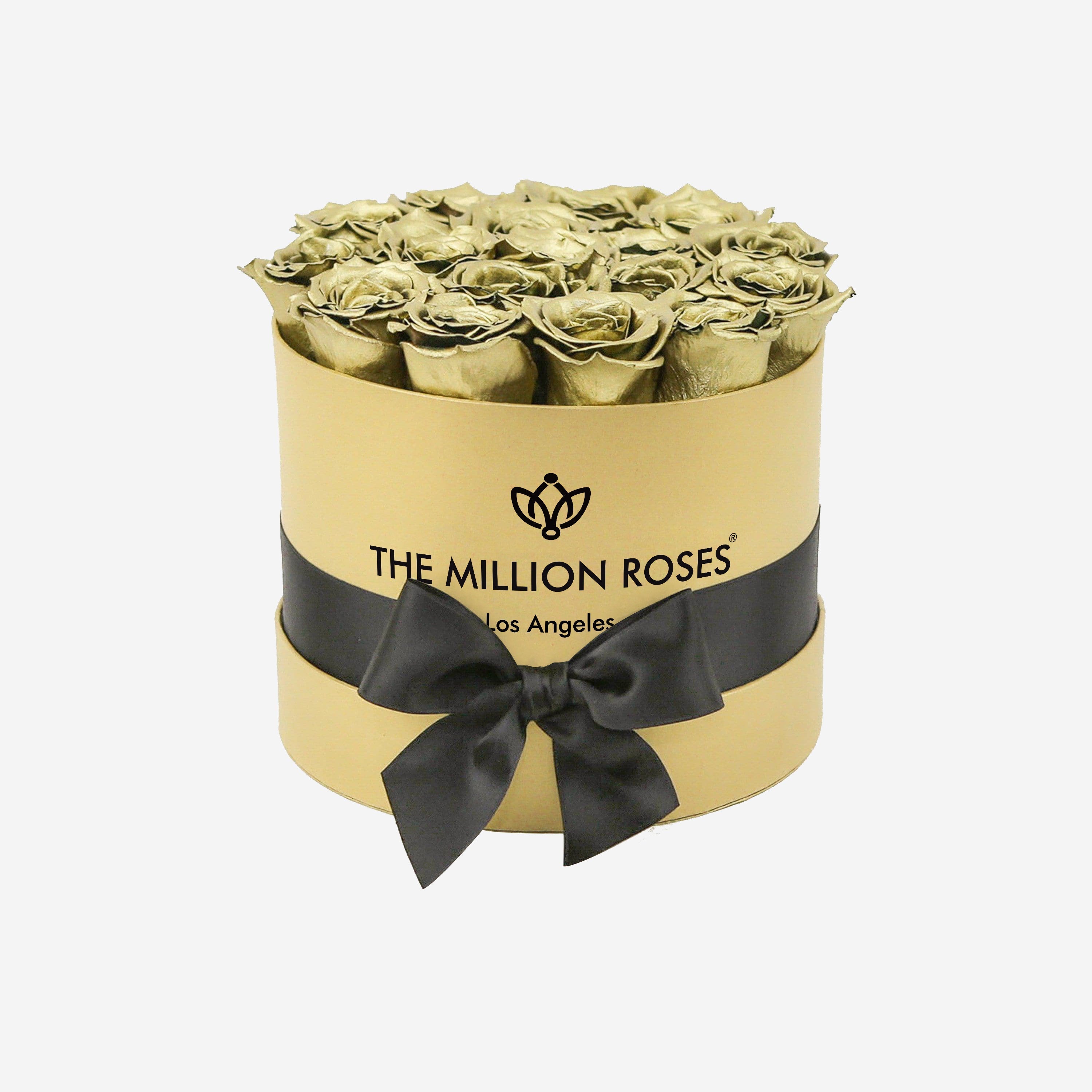 Classic Gold Box | Gold Roses - The Million Roses