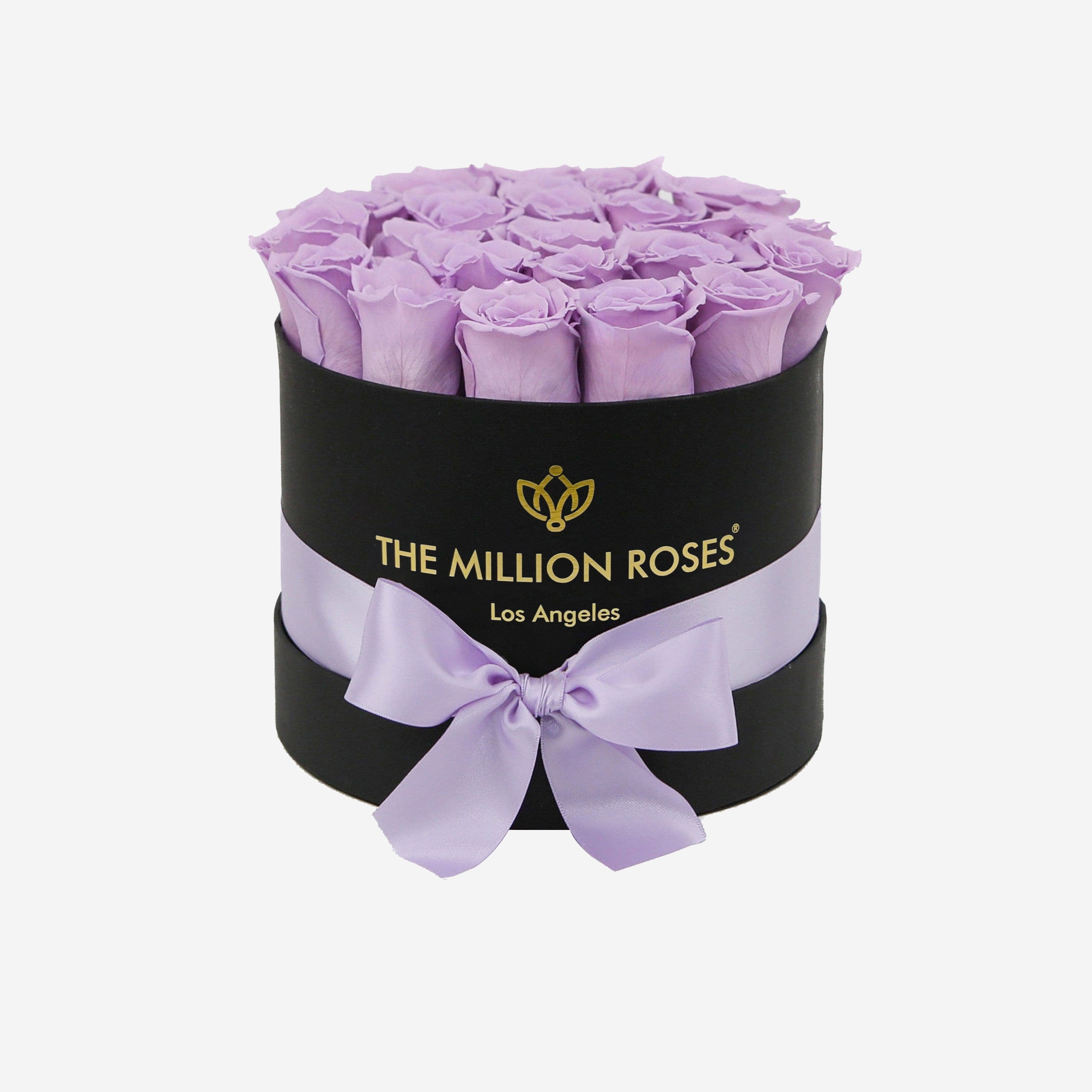 Classic Black Box | Lavender Roses - The Million Roses