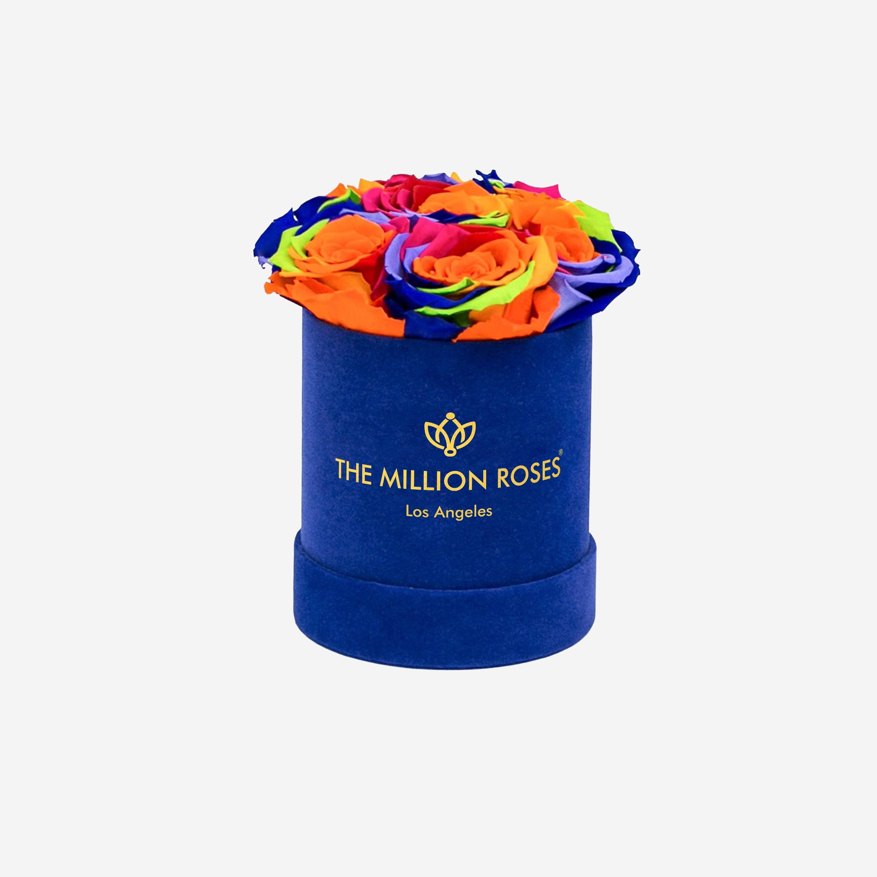 Basic Royal Blue Box | Rainbow Roses - The Million Roses