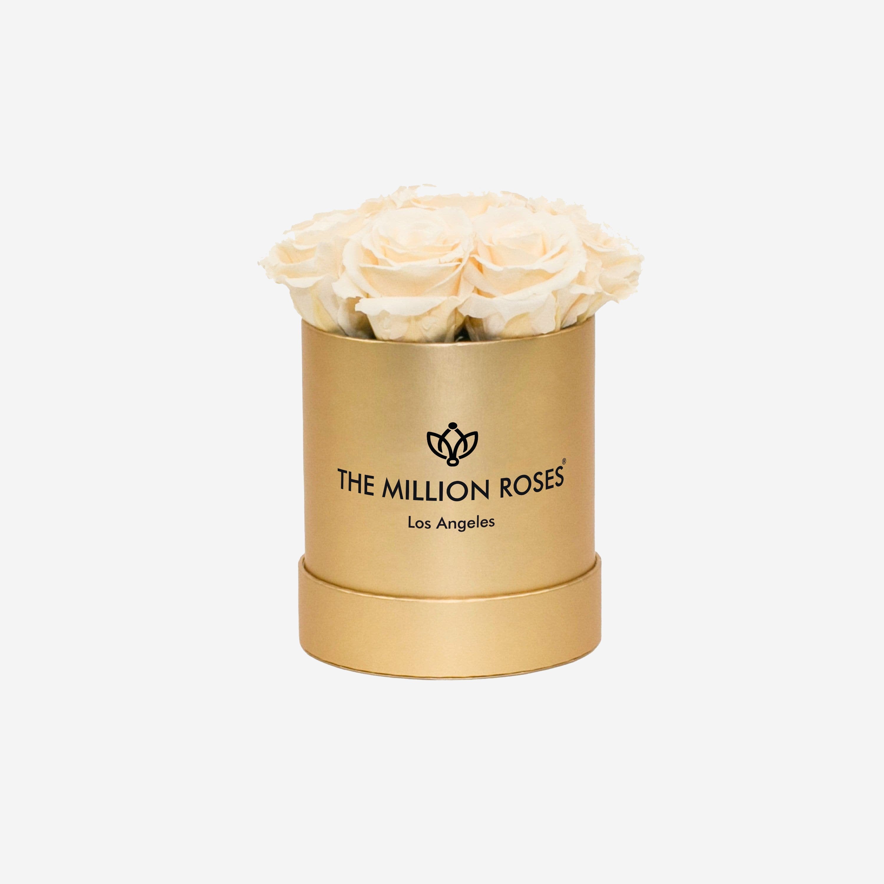 Basic Gold Box | Ivory Roses - The Million Roses