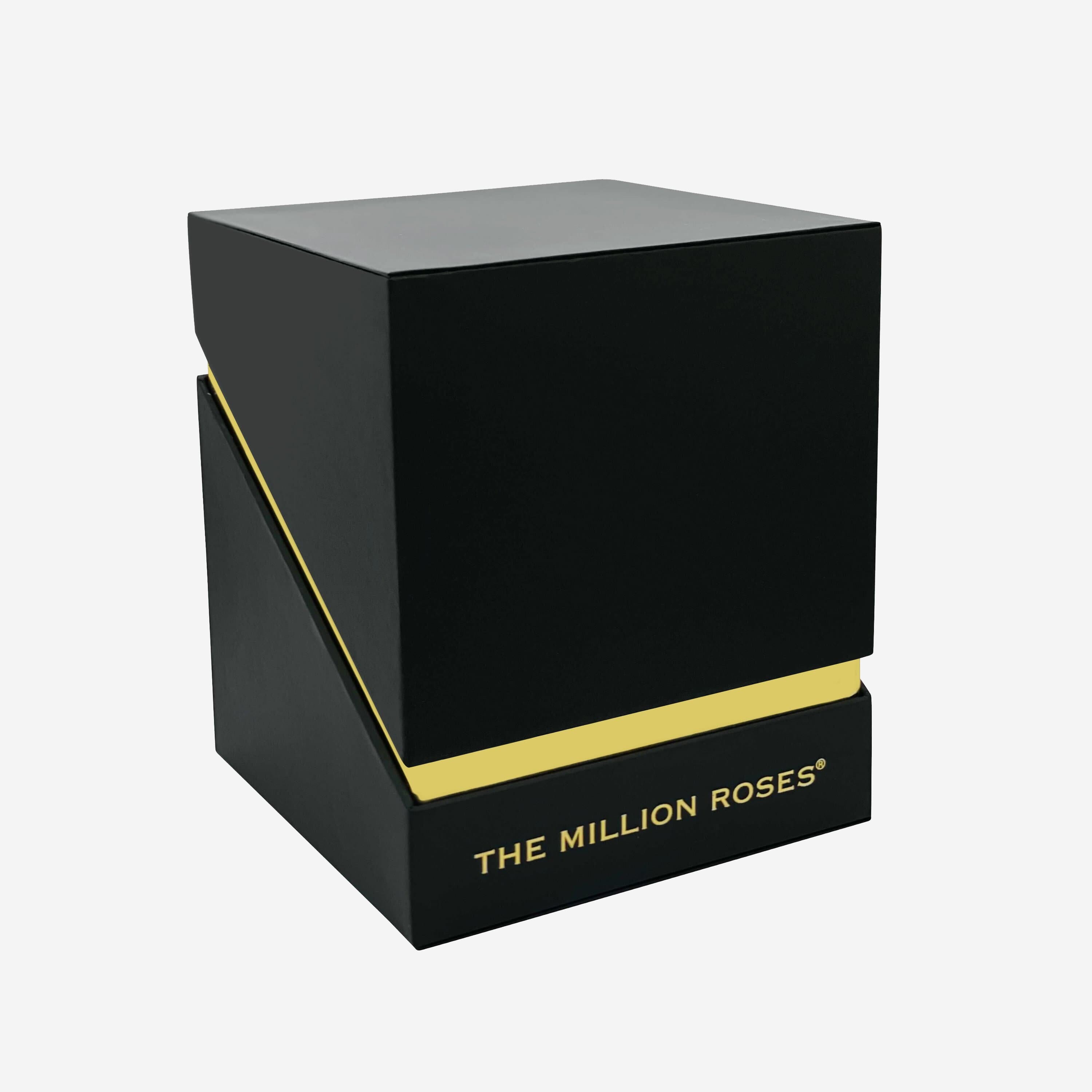 Square Black Box | Orange Roses - The Million Roses