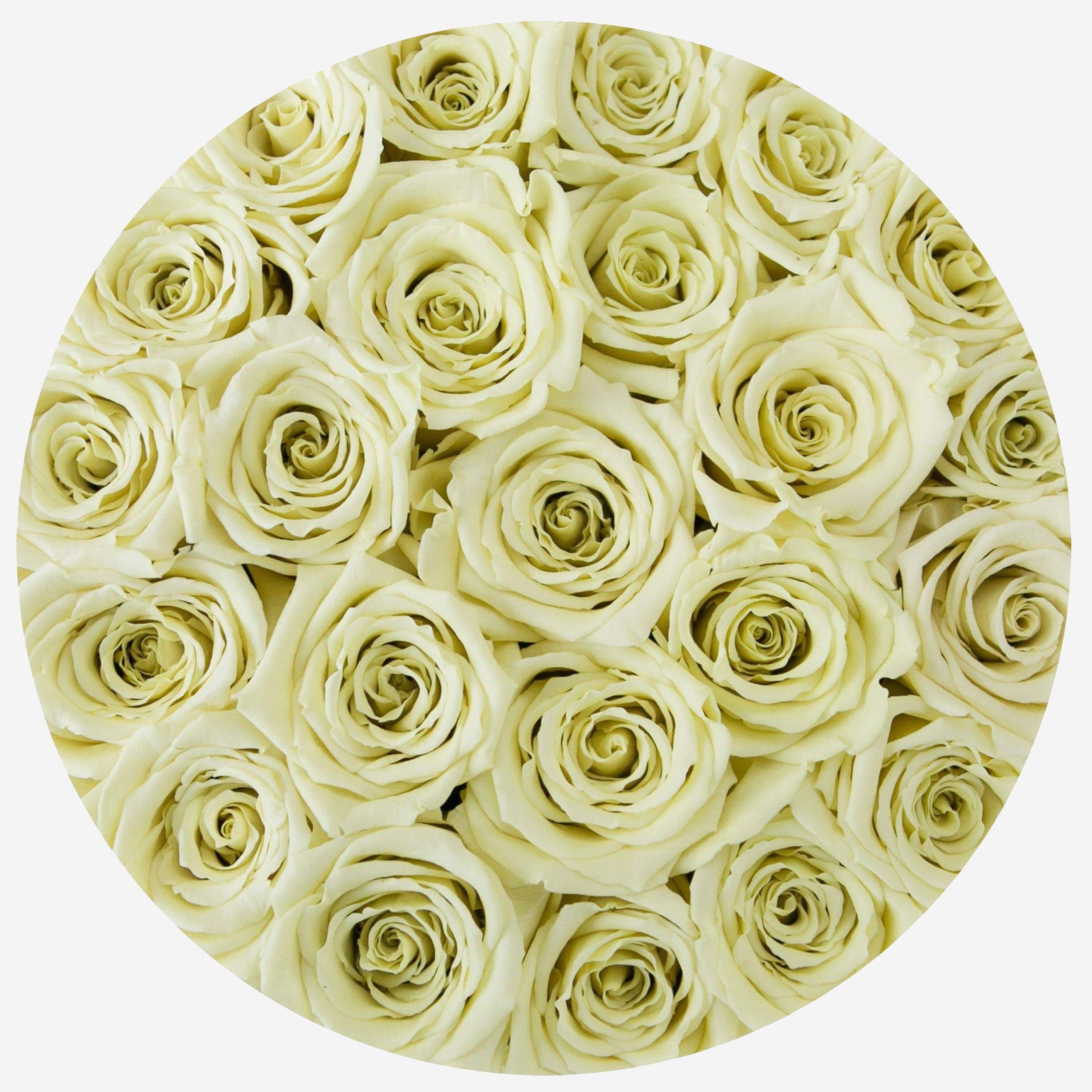 Classic Black Box | Ivory Roses - The Million Roses