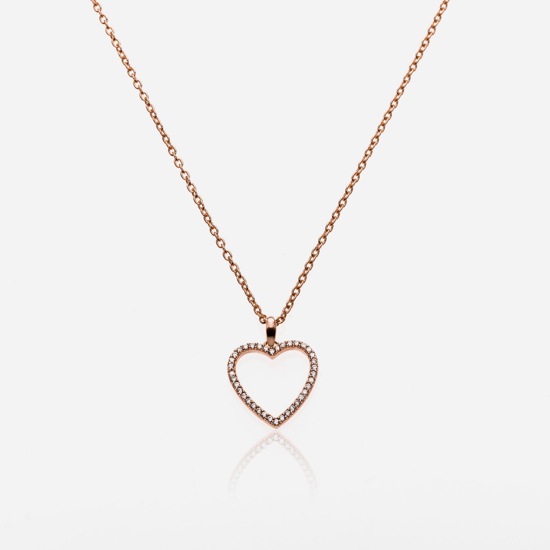 Love Nest Rosegold Pendant Necklace